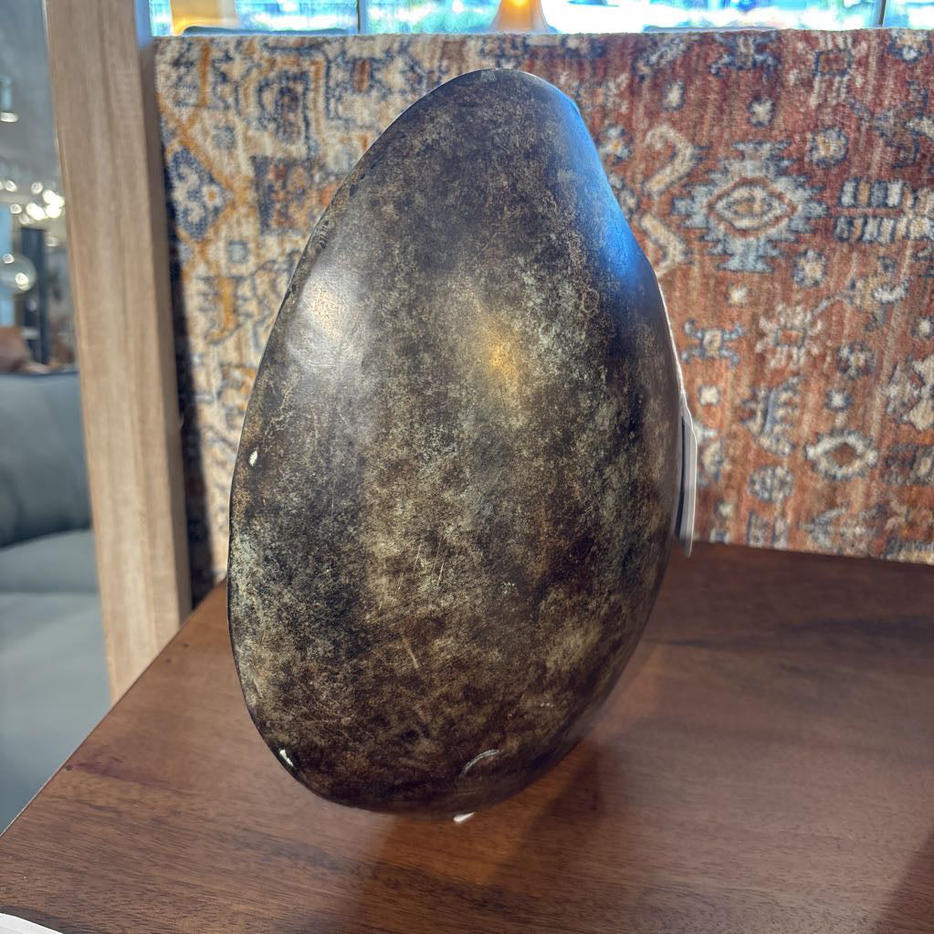 Black Metal Vase