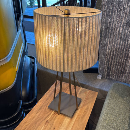 Industrial Gold Lamp