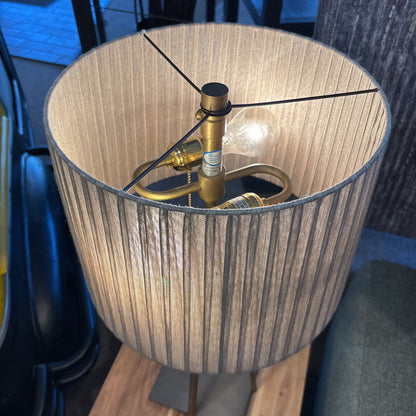 Industrial Gold Lamp