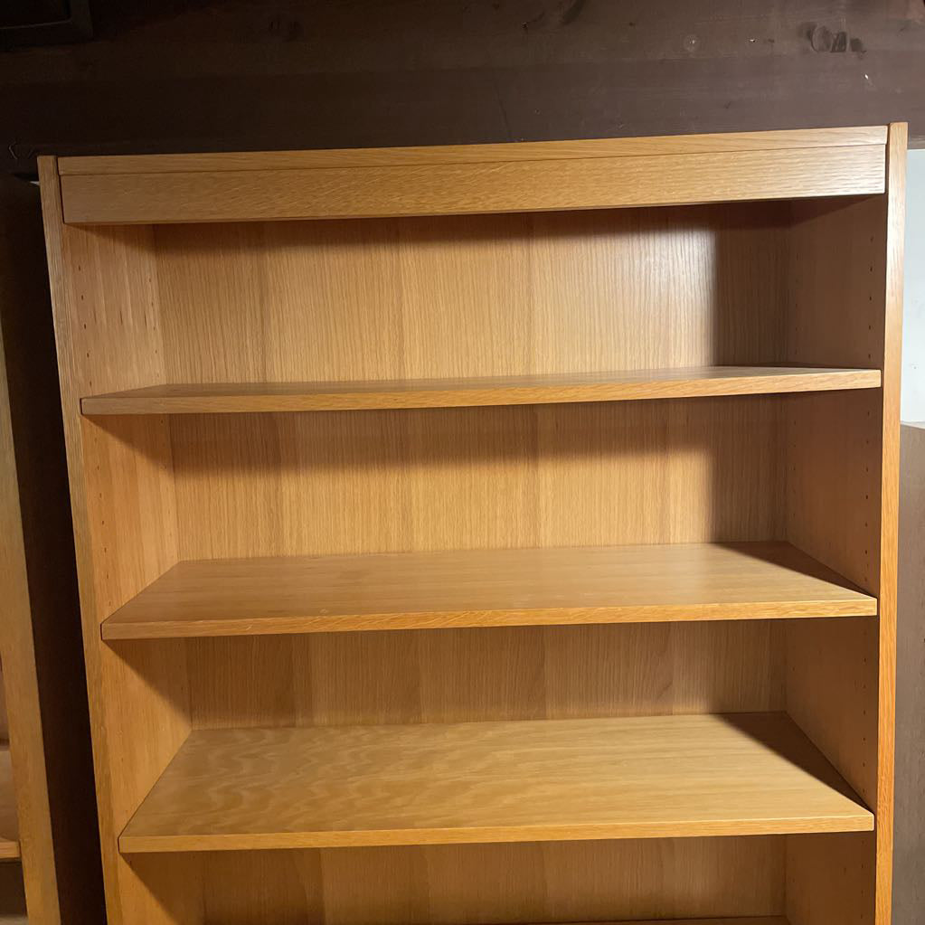 Vintage Wooden Bookcase (Yugoslavia)