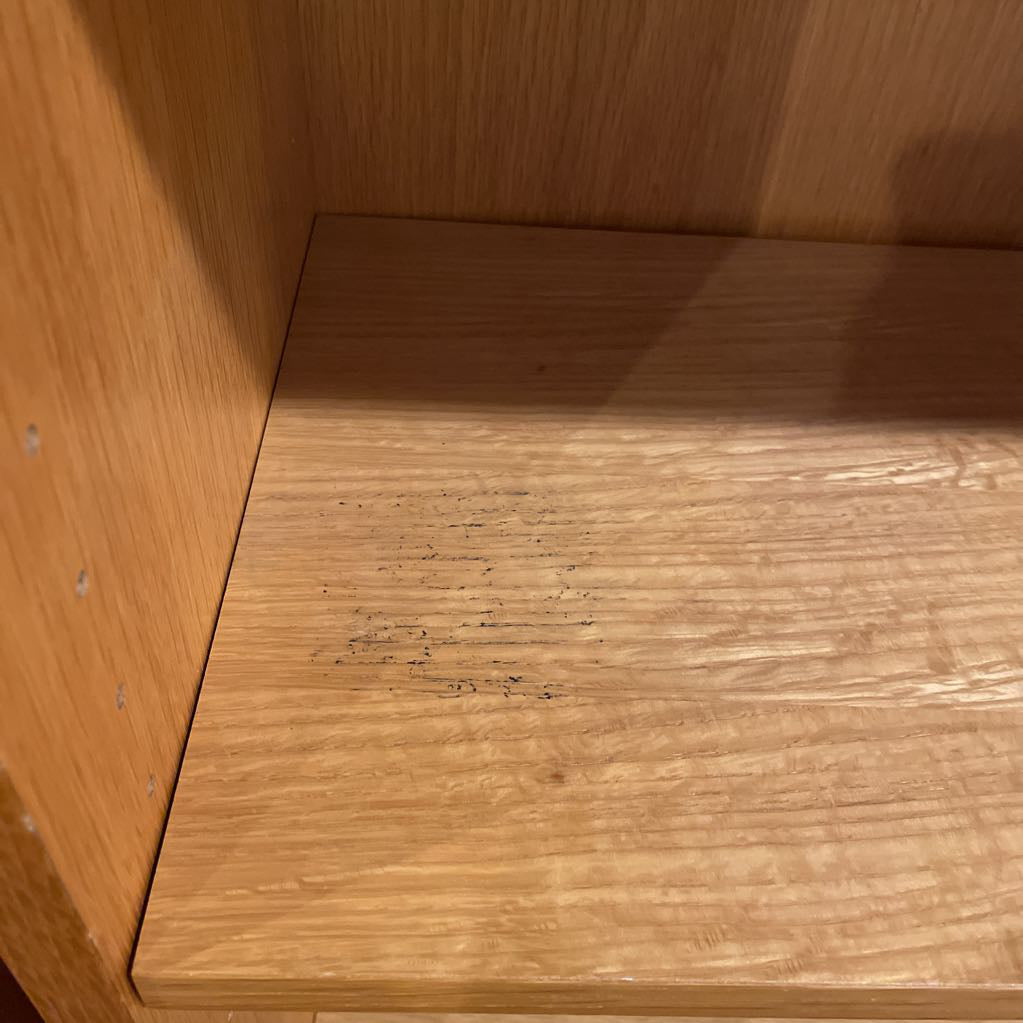 Vintage Wooden Bookcase (Yugoslavia)