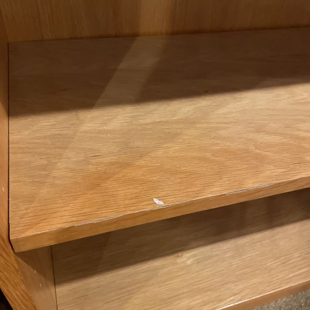 Vintage Wooden Bookcase (Yugoslavia)
