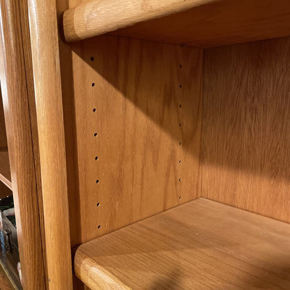 Tall Oak Vintage Bookcase C BOOKSHELVES