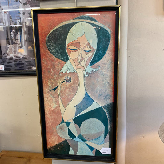 Cubist Style Portrait