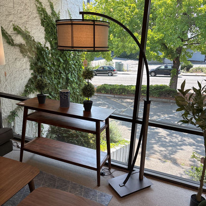 Bronze Colored Arc Floor Lamp