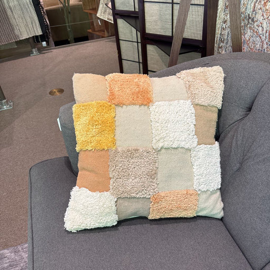 Multi Colored Checkerboard Accent Pillow U PILLOWS