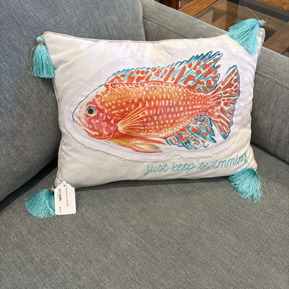 Goldfish Accent Pillow