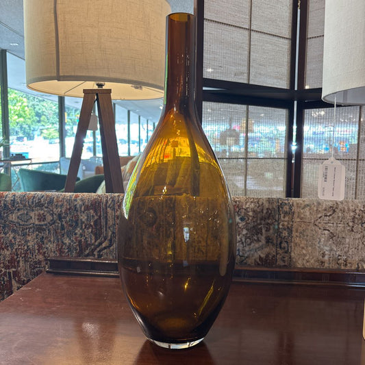 Dark Stained Glass West Elm Vase SMALLS