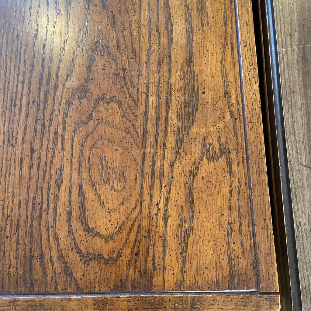 Wooden Spanish Revival 2 Door Nightstand