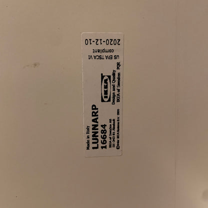 White 2 Tier Side Table C SIDE TABLES