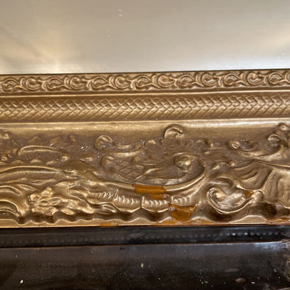 Lage Ornate Gilded Rectangular Mirror