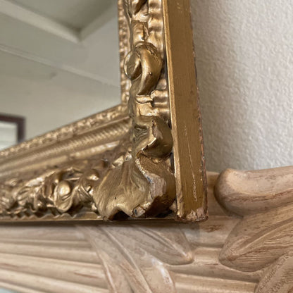 Lage Ornate Gilded Rectangular Mirror