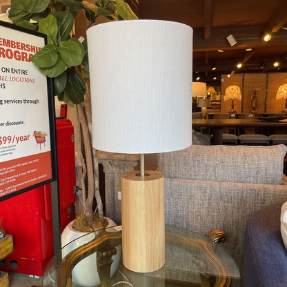 Short Column Natural Table Lamp LAMPS