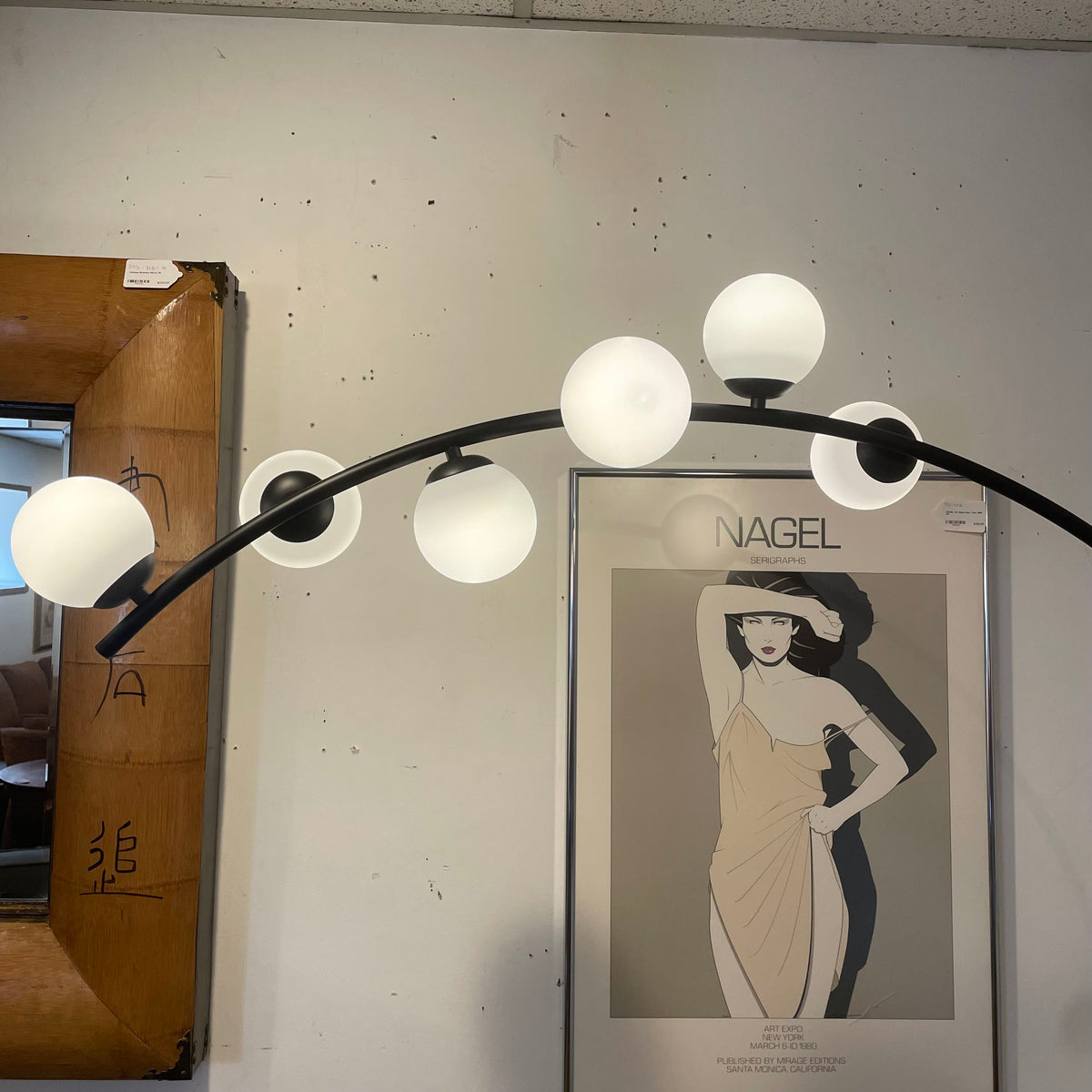 Brass Bubbles Smart Switch Arc Lamp LAMPS
