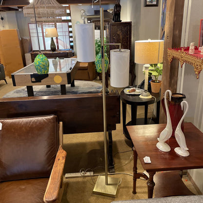 2 Light Brass Smart Switch Floor Lamp LAMPS