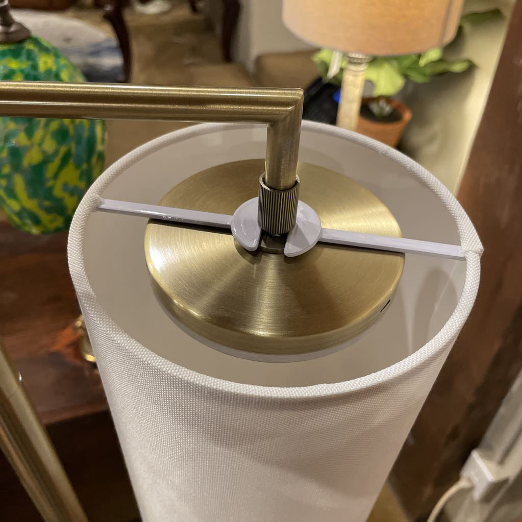 2 Light Brass Smart Switch Floor Lamp LAMPS