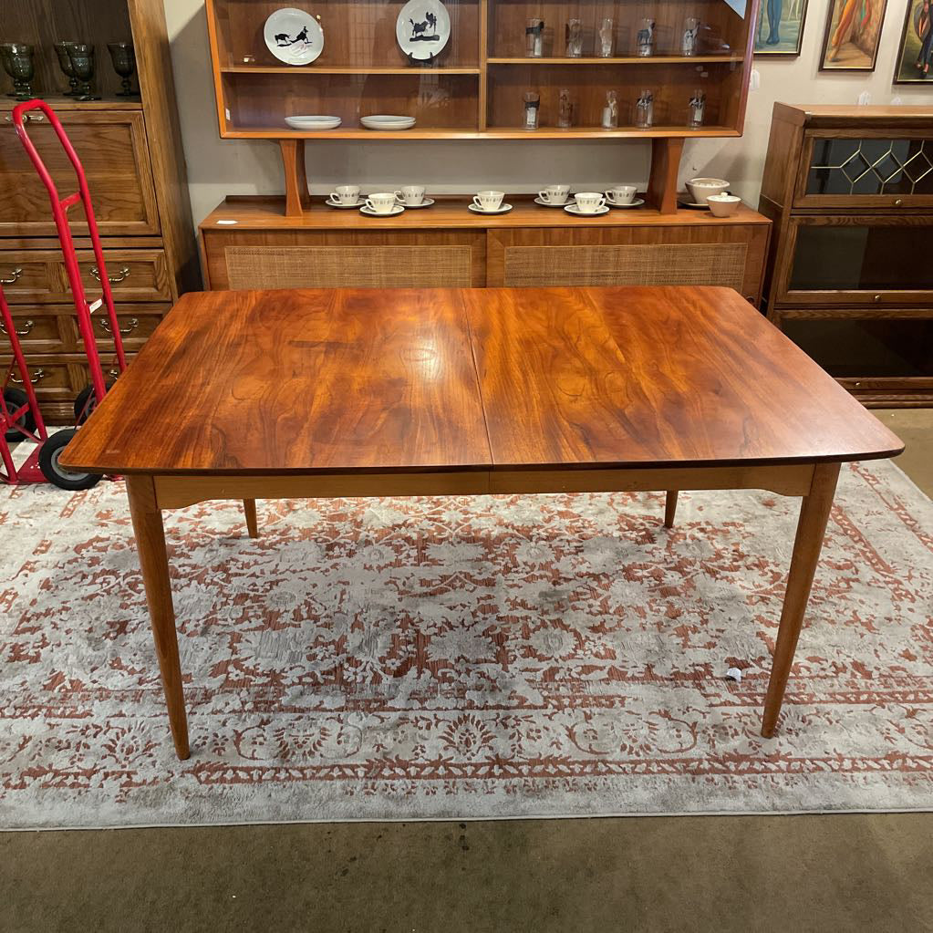 Lane Walnut Expanding Dining Table