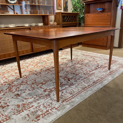 Lane Walnut Expanding Dining Table