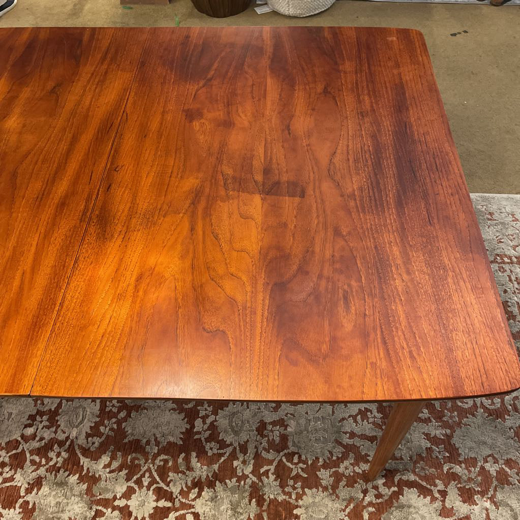 Lane Walnut Expanding Dining Table
