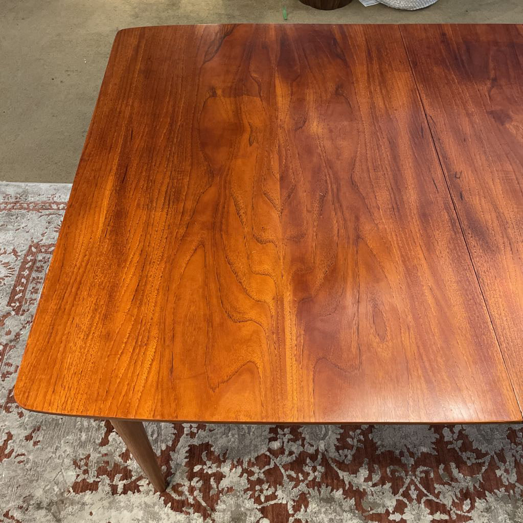 Lane Walnut Expanding Dining Table