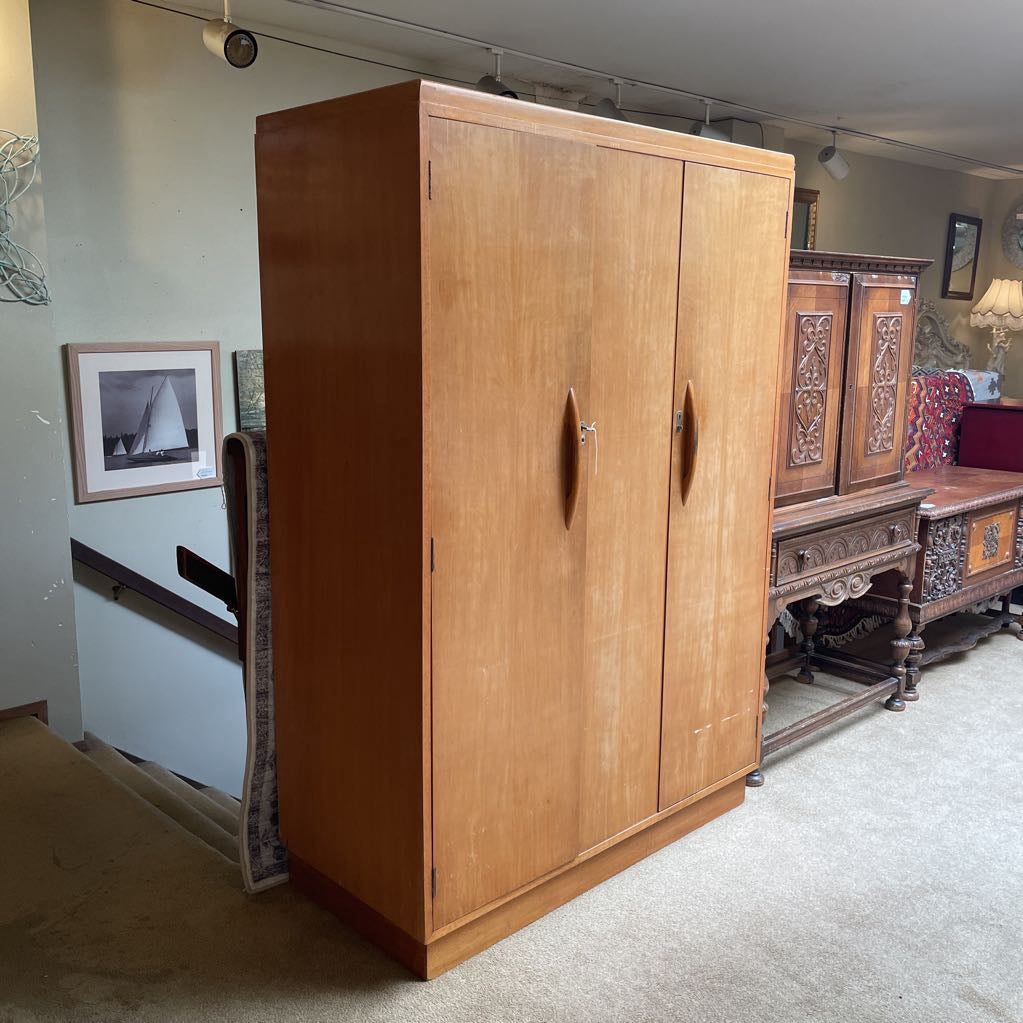 3 Door Art Deco Armoire C CABINETS