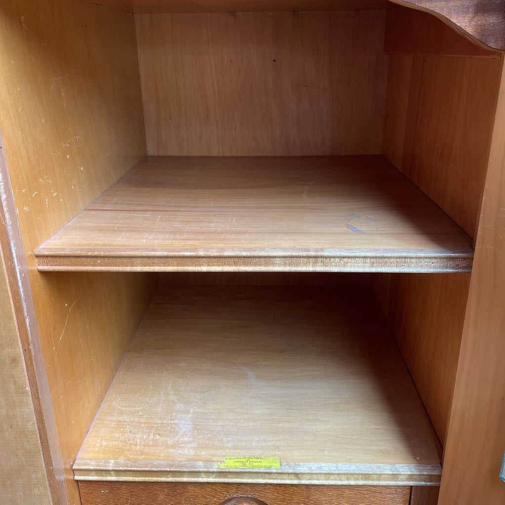 3 Door Art Deco Armoire C CABINETS
