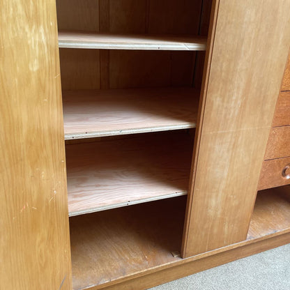 3 Door Art Deco Armoire C CABINETS