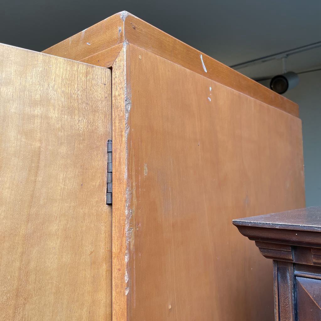 3 Door Art Deco Armoire C CABINETS