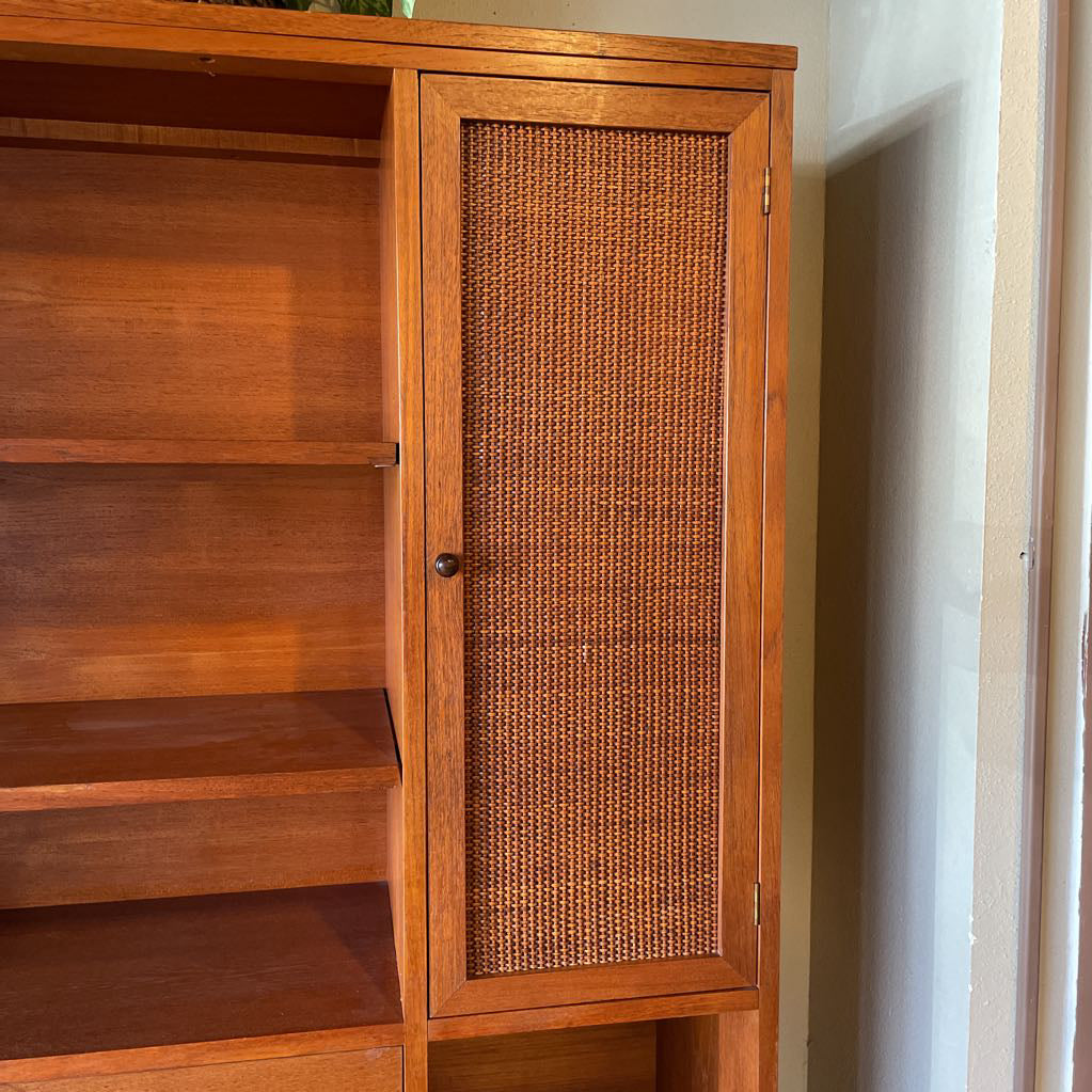 Lane Cane Door China Hutch C CABINETS