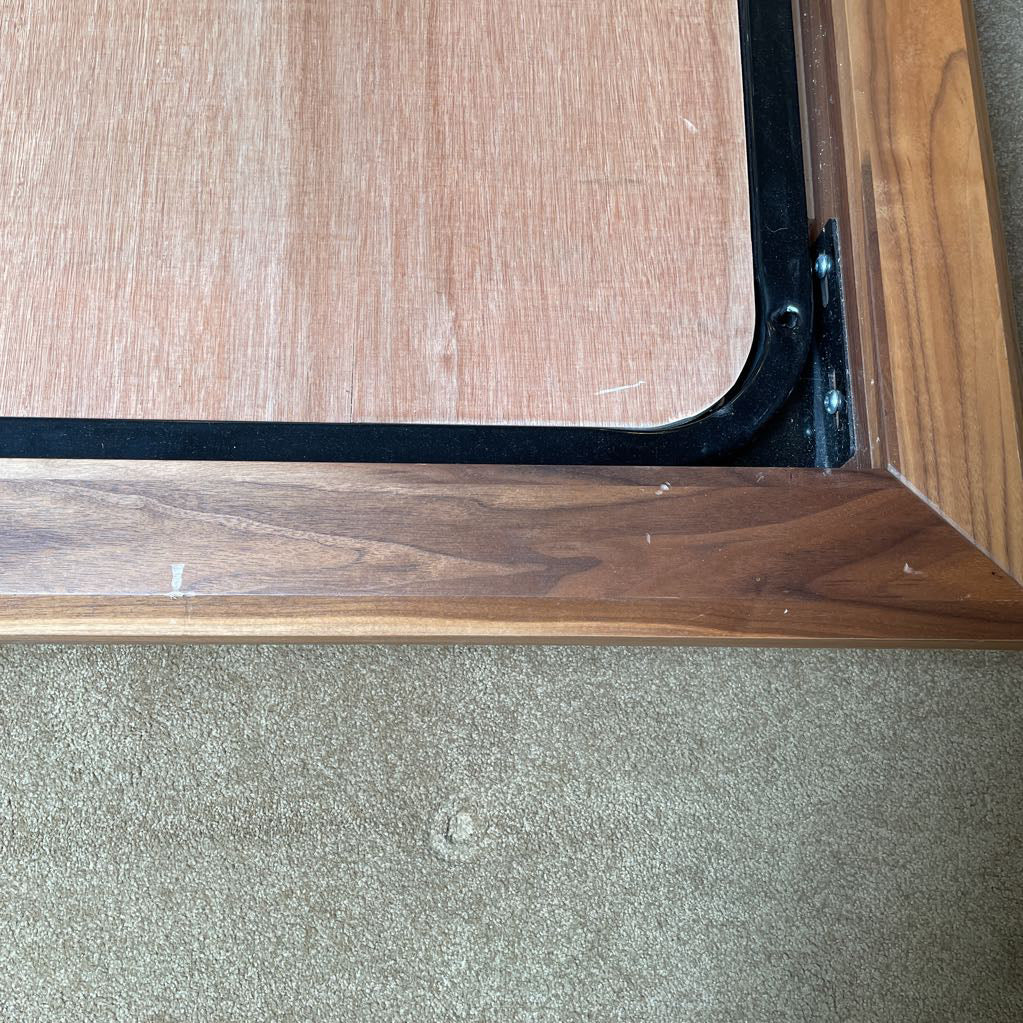 Herman Light Natural Walnut Queen Bedframe
