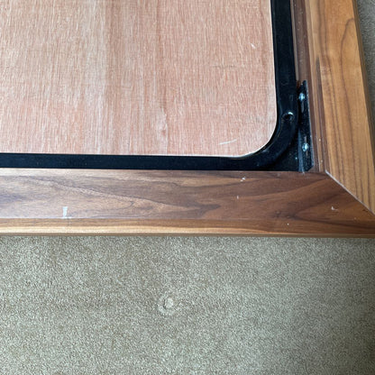 Herman Light Natural Walnut Queen Bedframe