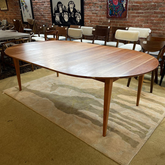 R & B Cherry Round Expanding Dining Table C DINING TABLES