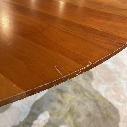 R & B Cherry Round Expanding Dining Table