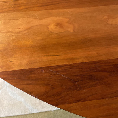 R & B Cherry Round Expanding Dining Table