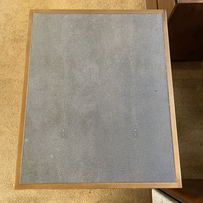 Four Hands Faux Shagreen 1 Drawer Nightstand