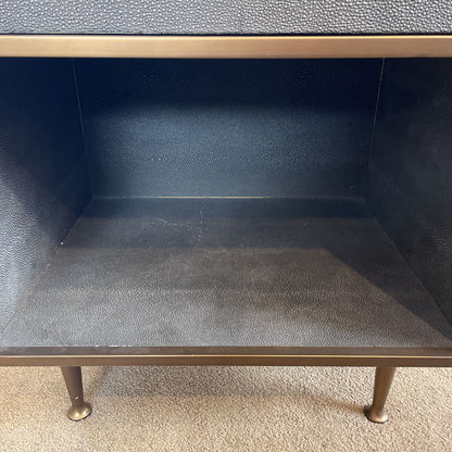 Four Hands Faux Shagreen 1 Drawer Nightstand