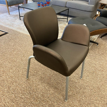 Funky HAWORTH Brown Stacking Armchair