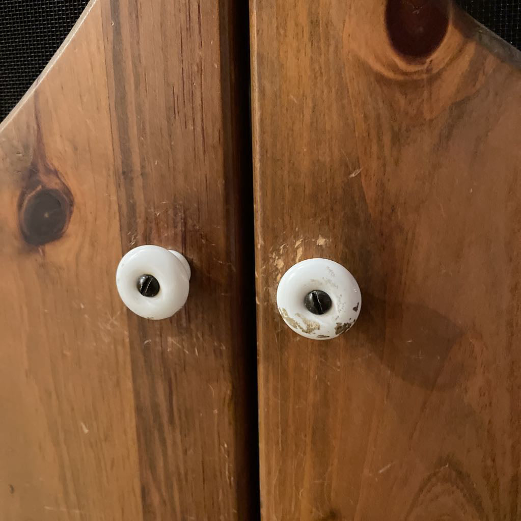Two Door Heart Vent Pie Chest C CABINETS