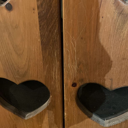 Two Door Heart Vent Pie Chest C CABINETS