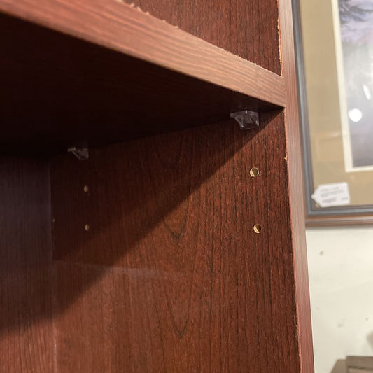 Faux Wood Small Low Bookcase C BOOKSHELVES