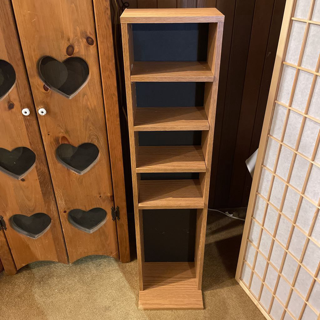 Tall Narrow CD Case C BOOKSHELVES