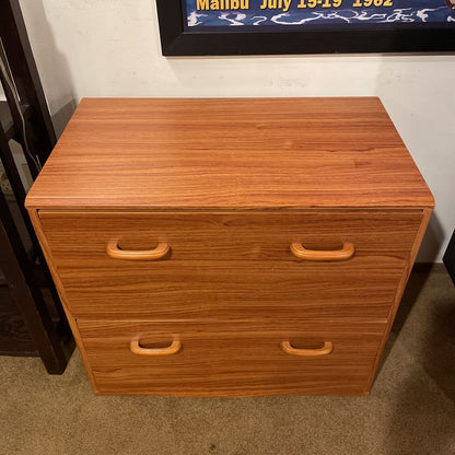 Faux Wood 2 Drawer File Cabinet C CABINETS