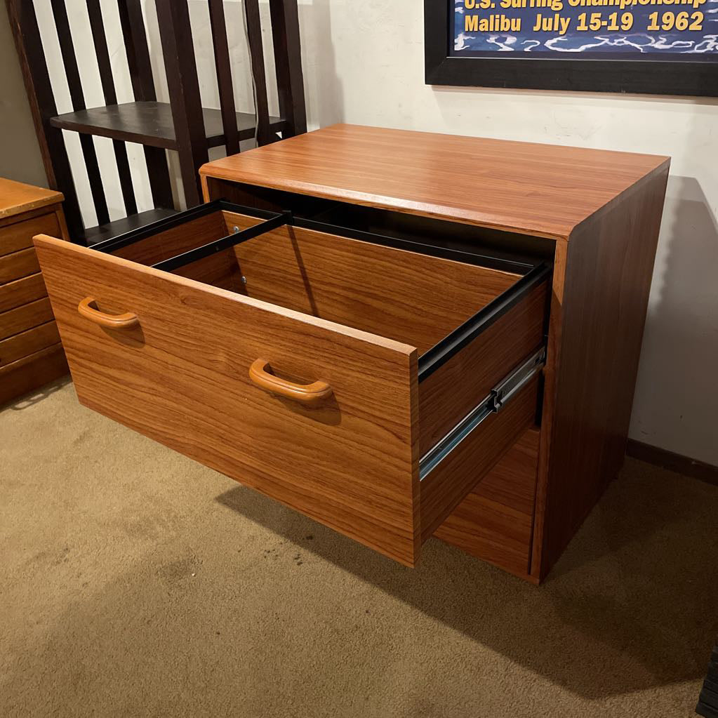 Faux Wood 2 Drawer File Cabinet C CABINETS
