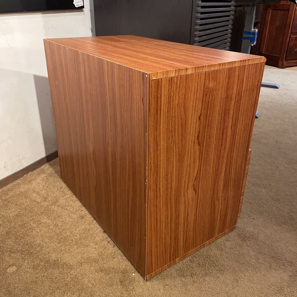 Faux Wood 2 Drawer File Cabinet C CABINETS