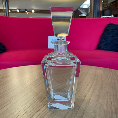 Square Blocky Crystal Decanter