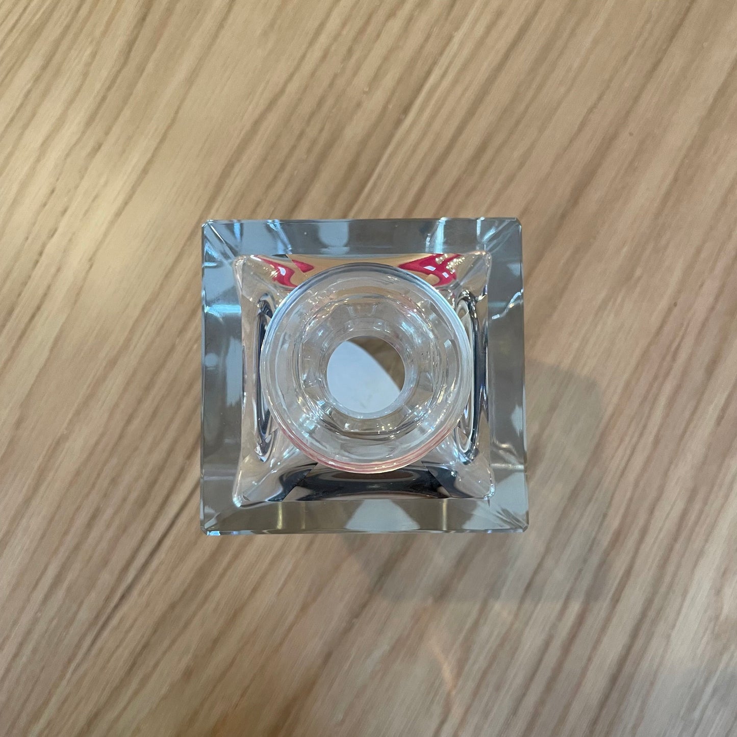 Square Blocky Crystal Decanter