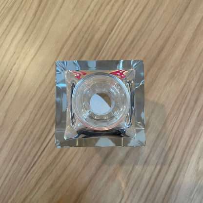 Square Blocky Crystal Decanter