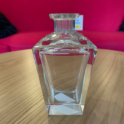 Square Blocky Crystal Decanter