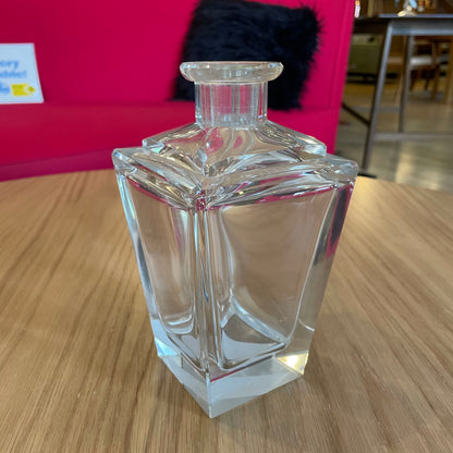 Square Blocky Crystal Decanter