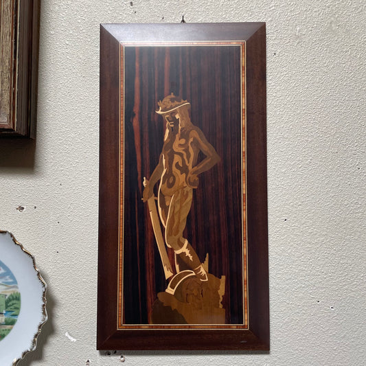Inlay Art Donatello's David UNIQUE FINDS